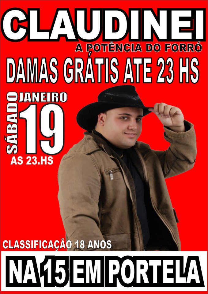 CLAUDINEI A POT�NCIA DO FORR� NA XV