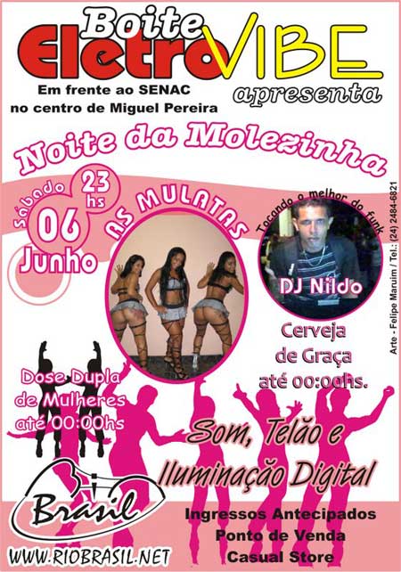 NOITE DA MOLEZA NA ELETROVIBE