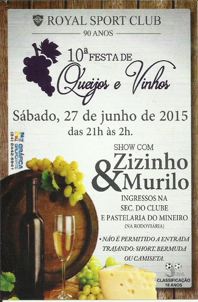 10� FESTA DE QUEIJOS E VINHOS
