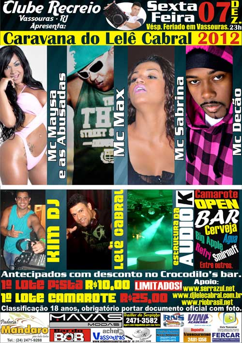 Caravana do Lel� Cabral 2012