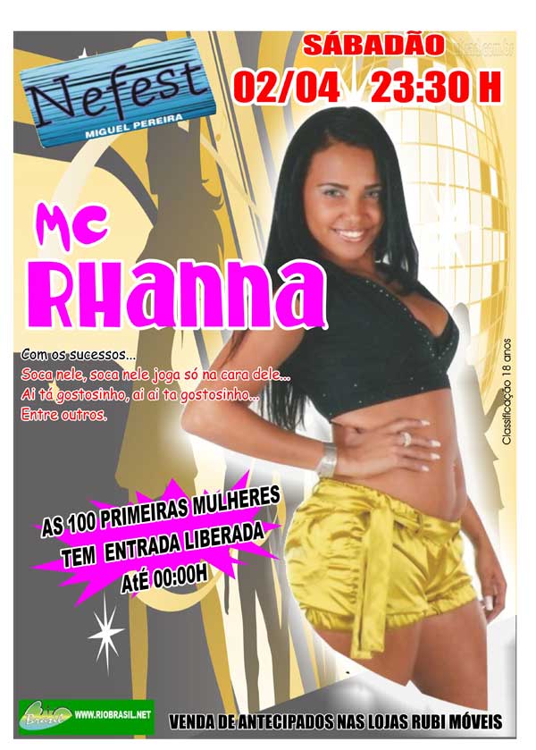 MC RHANNA NA BOATE NEFEST