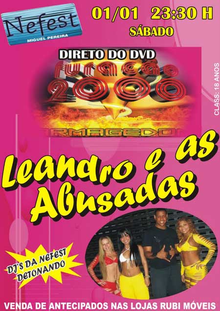 LEANDRO E AS ABUSADAS NA NEFEST