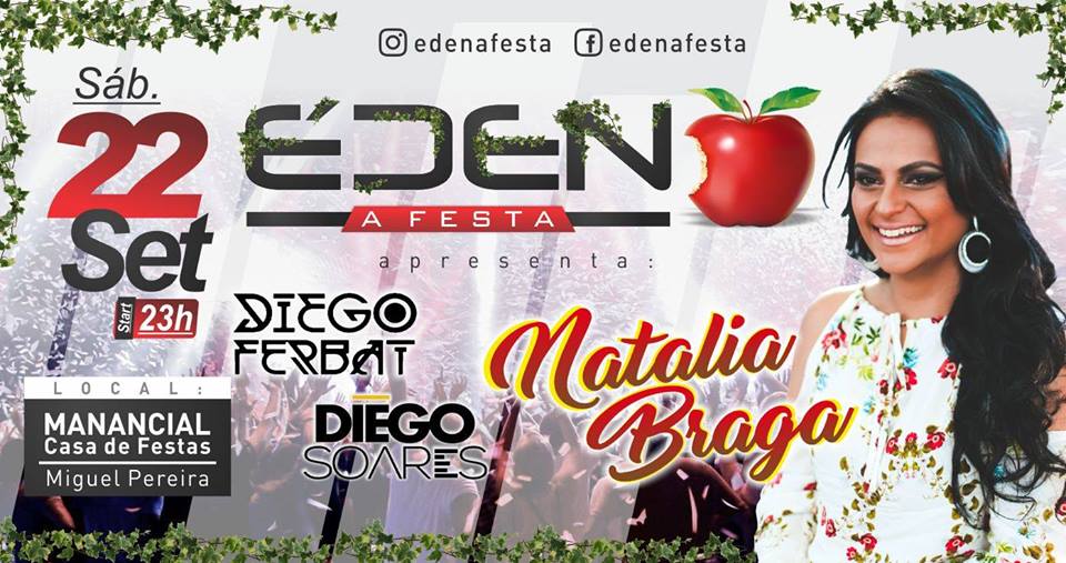 �DEN A FESTA COM NATALIA BRAGA, DIEGO FE