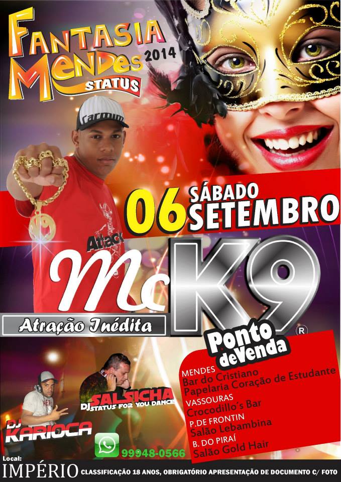 FANTASIA MENDES 2014 COM MC K9 E DJ�S KA