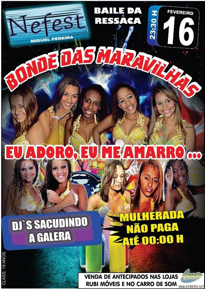 RESSACA DE CARNAVAL COM BONDE DAS MARAVI