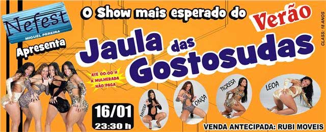 JAULA DAS GOSTOSUDAS NA NEFEST COM DAMAS