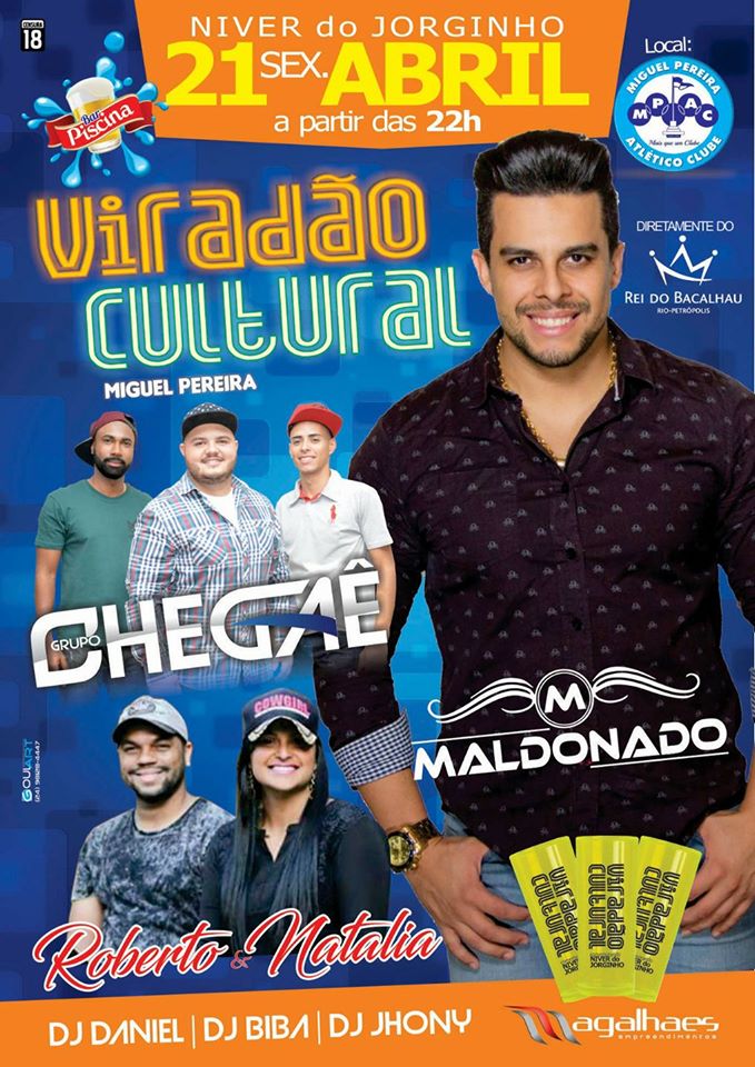VIRAD�O CULTURAL COM GRUPO CHEGA�, MALDO