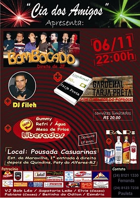 CIA DOS AMIGOS APRESENTA . BOM BOCADO, D