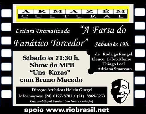 PROGRAMA��O DO ARMAZEM CULTURAL EM MIGUE