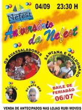 FESTA DE ANIVERS�RIO DA BOATE NEFEST