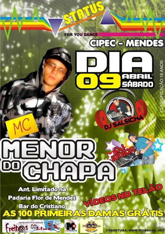 MC MENOR DO CHAPA NO CIPEC EM MENDES