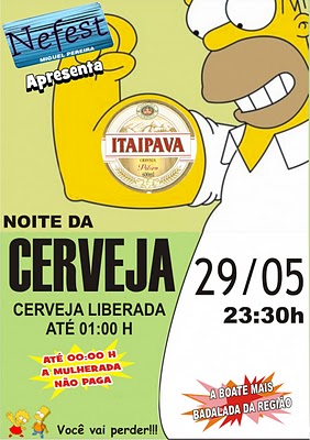 NOITE DA CERVEJA LIBERADA NA NEFEST