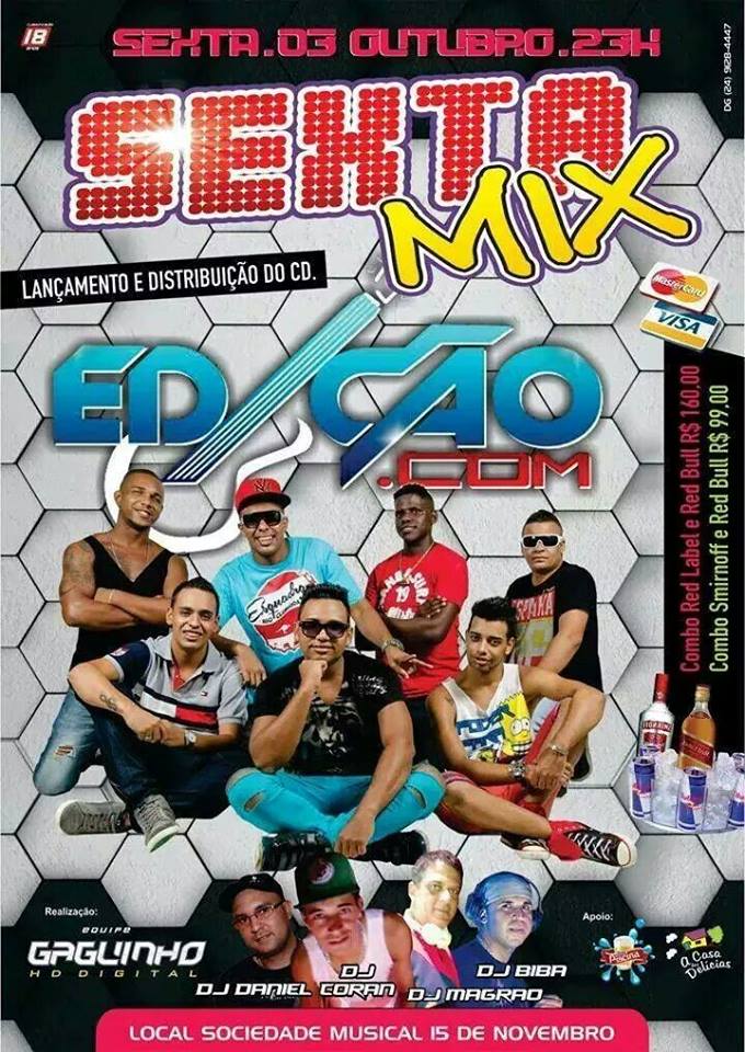 SEXTA MIX DA XV - EDI��O.COM , DJ�S DANI