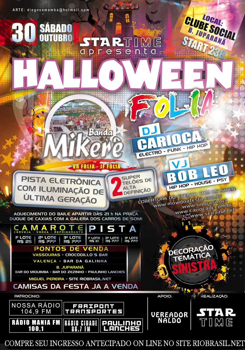 HALLOWEEN FOLIA EM JUPARAN�