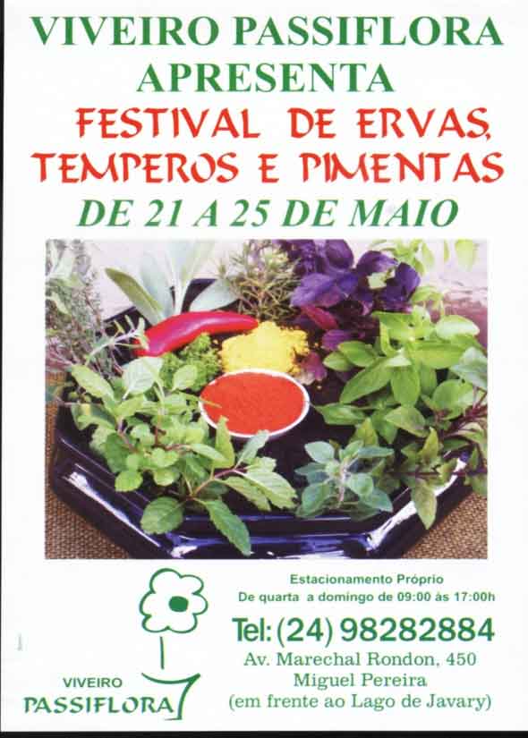 21,22,23,24 e 25 de maio - FESTIVAL DE E
