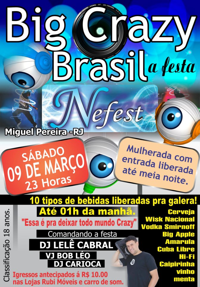 BIG CRAZY BRASIL A FESTA - NA NEFEST