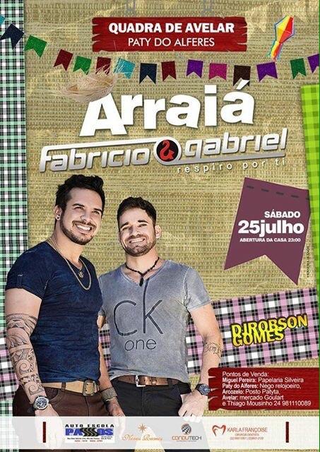 ARRAI� FABR�CIO E GABRIEL E DJ ROBSON GO