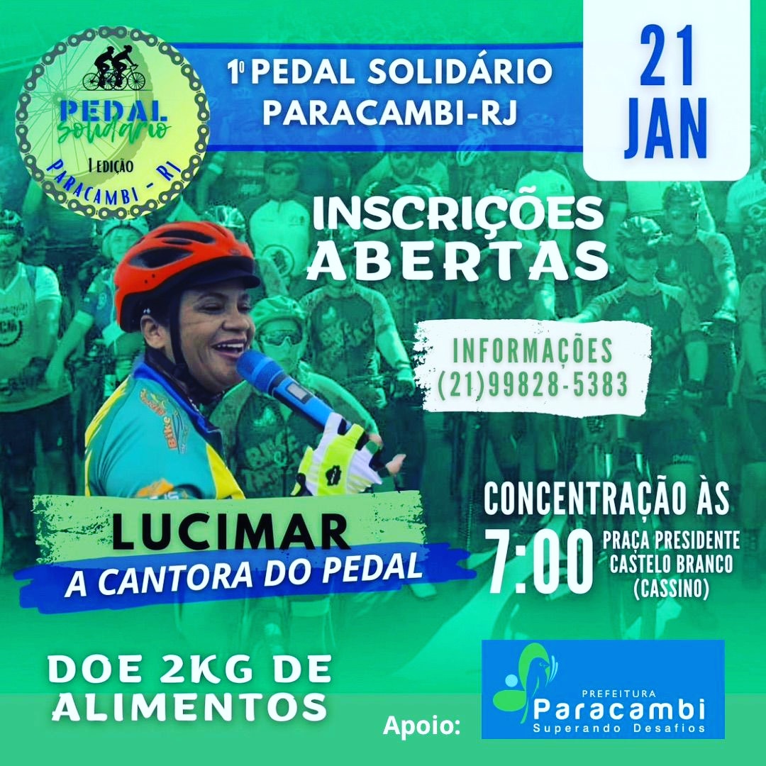1� Pedal Solid�rio Paracambi - RJ