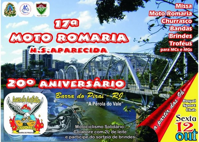 17� MOTO ROMARIA E 20� NIVER ASES DO ASF