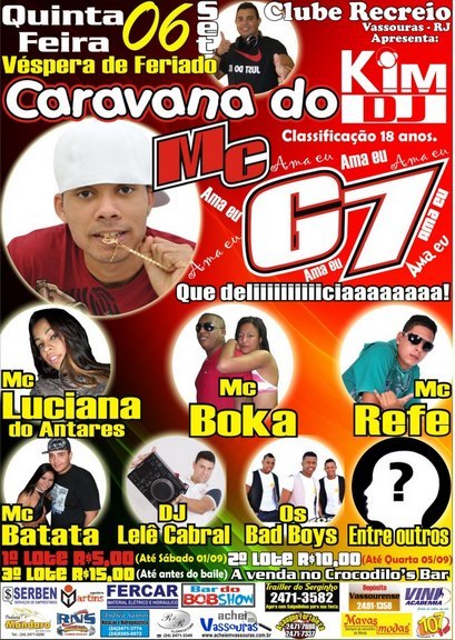CARAVANA KIM DJ no Clube Recreio
