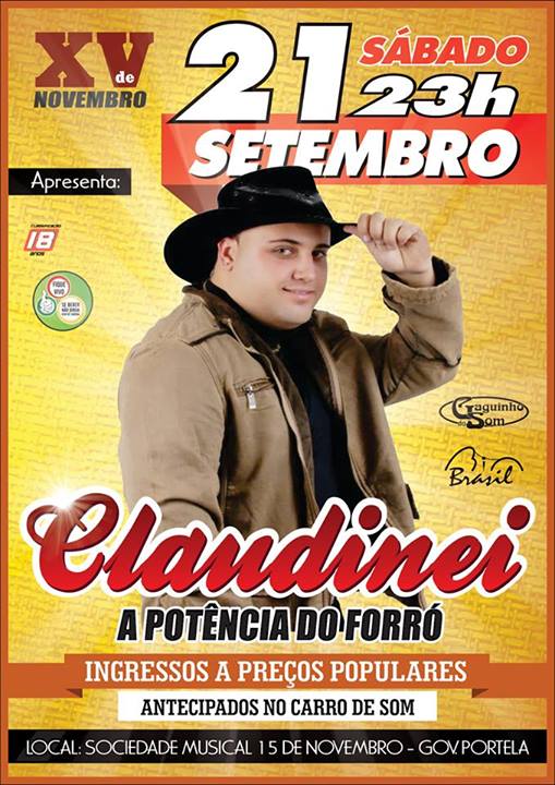 CLAUDINEI A POT�NCIA DO FORR� NA XV