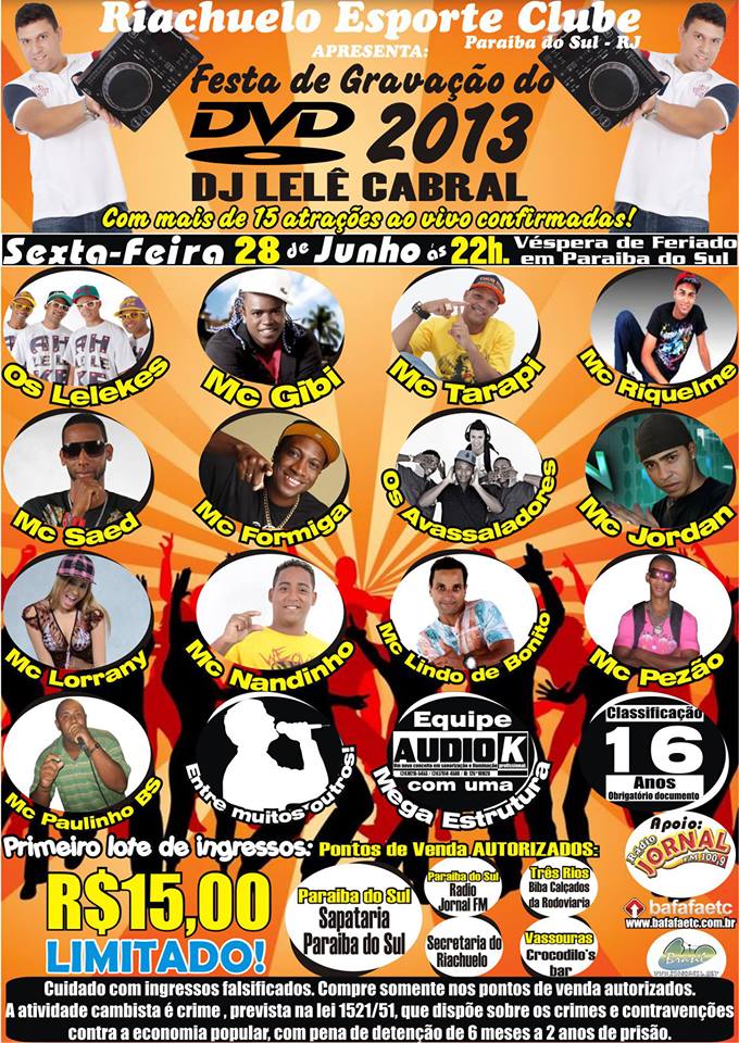 FESTA DE GRAVA��O DO DVD 2013 DO LEL� CA