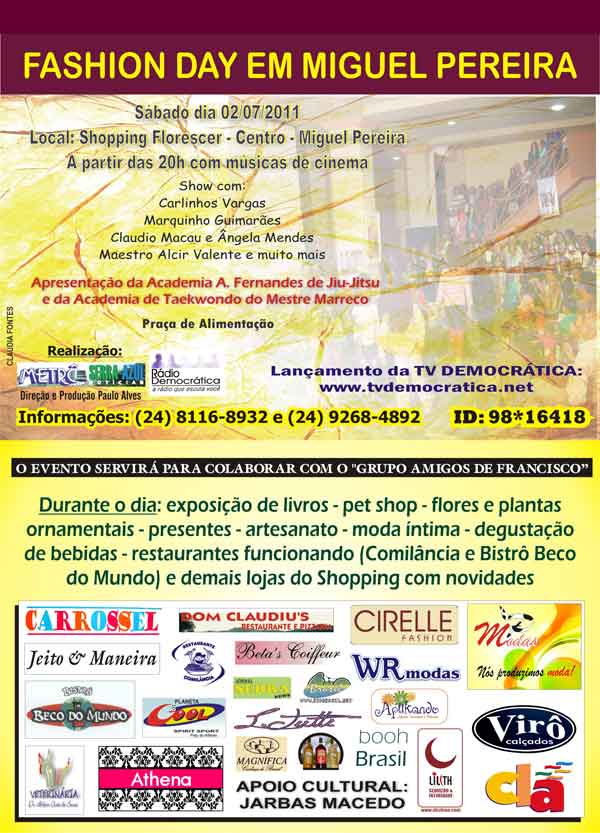 FASHION DAY EM MIGUEL PEREIRA