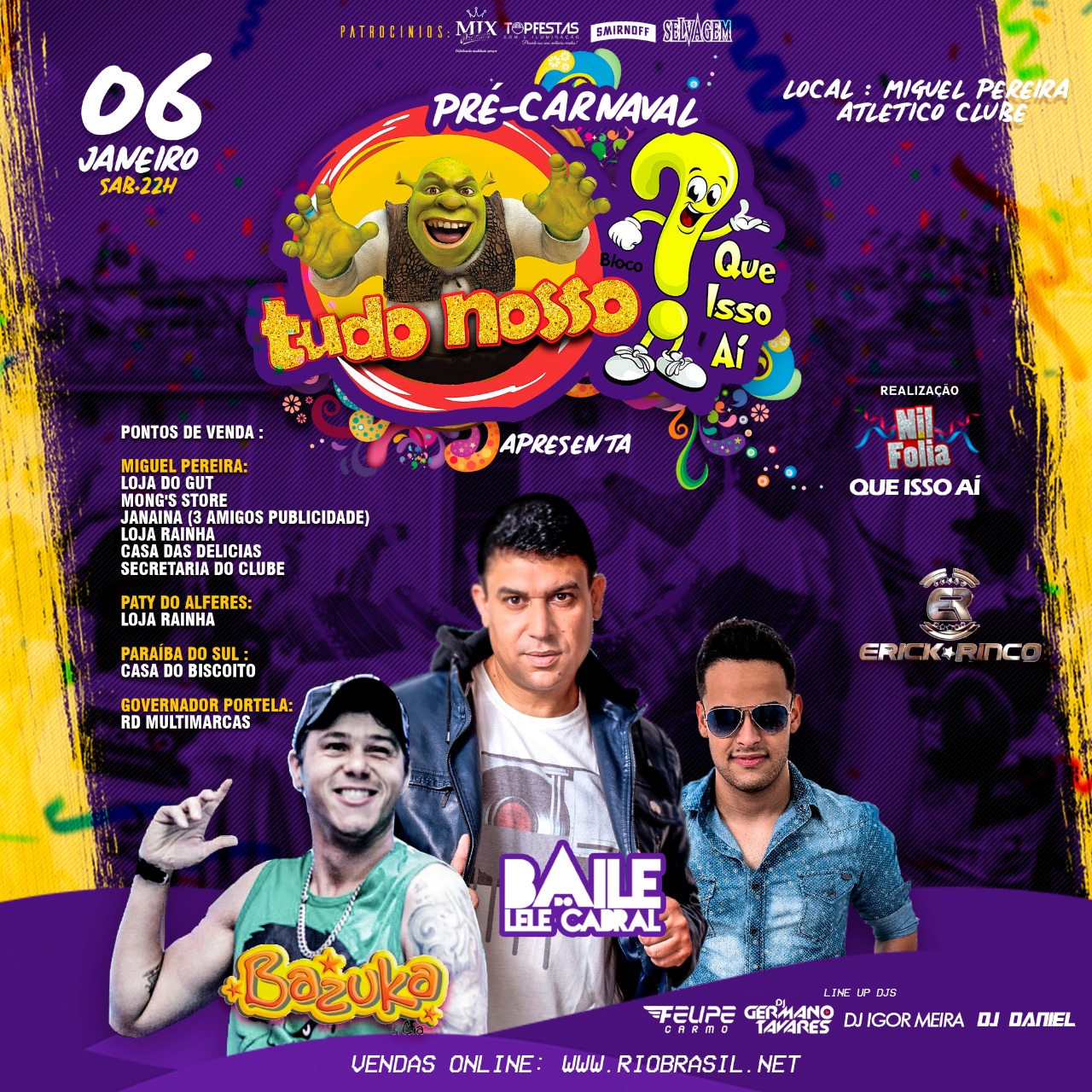 Pr� Carnaval Do Tudo Nosso + Bloco Que I