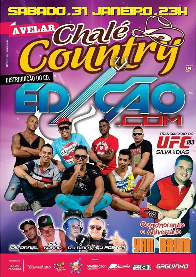GRUPO EDI��O.COM NO CHAL� COUNTRY E DJ�S