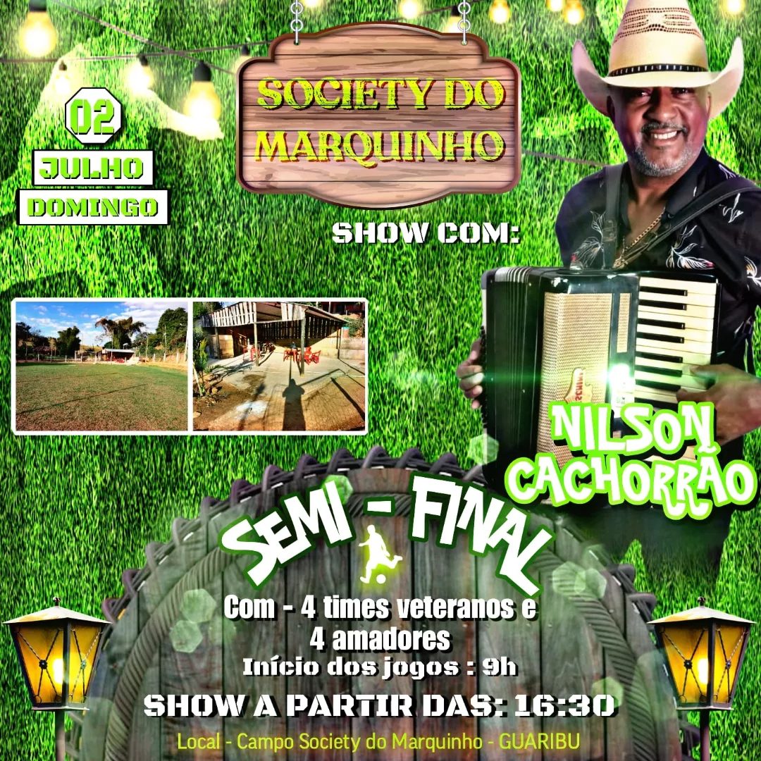 Nilson Cahorr�o no Society do Marquinho 
