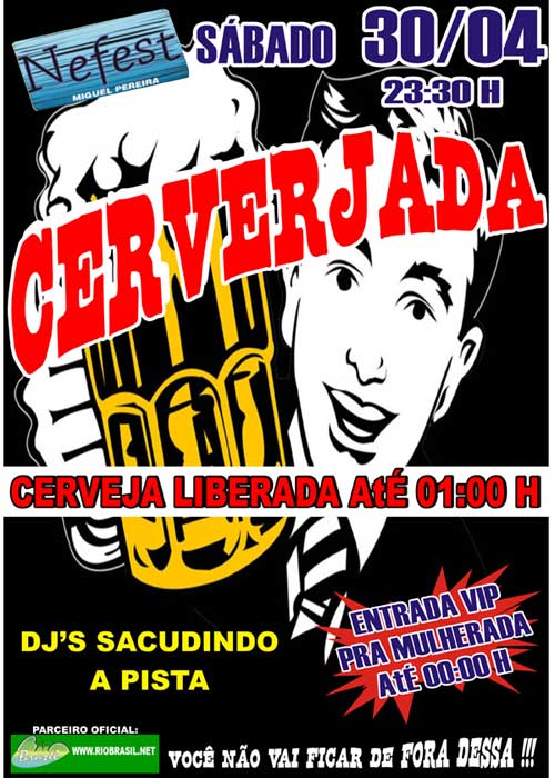 NEFEST - Cerveja liberada e entrada 0800