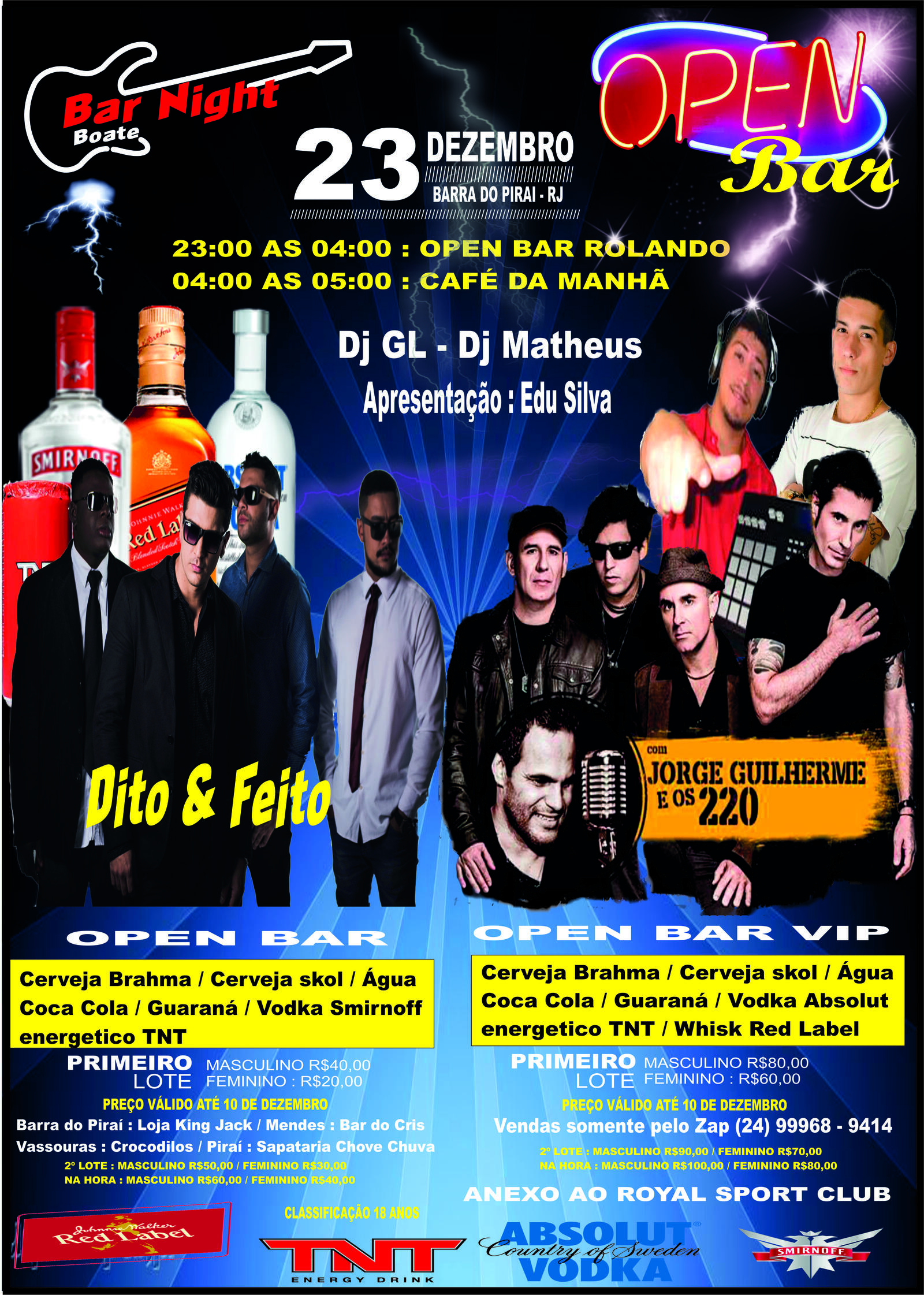 OPEN BARNIGHT PRE NATAL COM DITO E FEITO