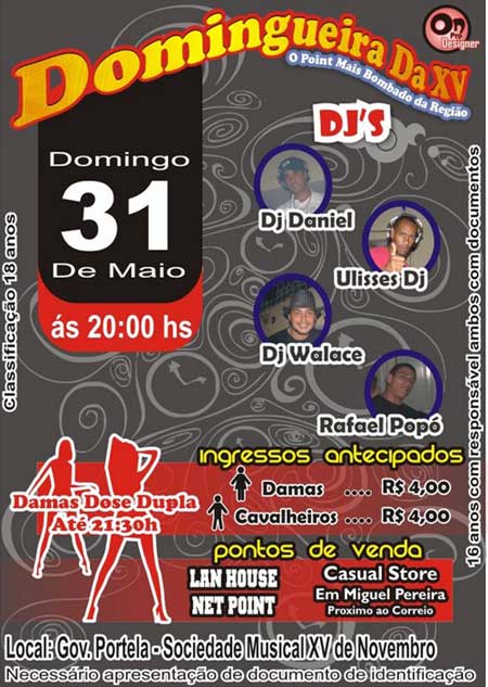 DOMINGUEIRA DA XV