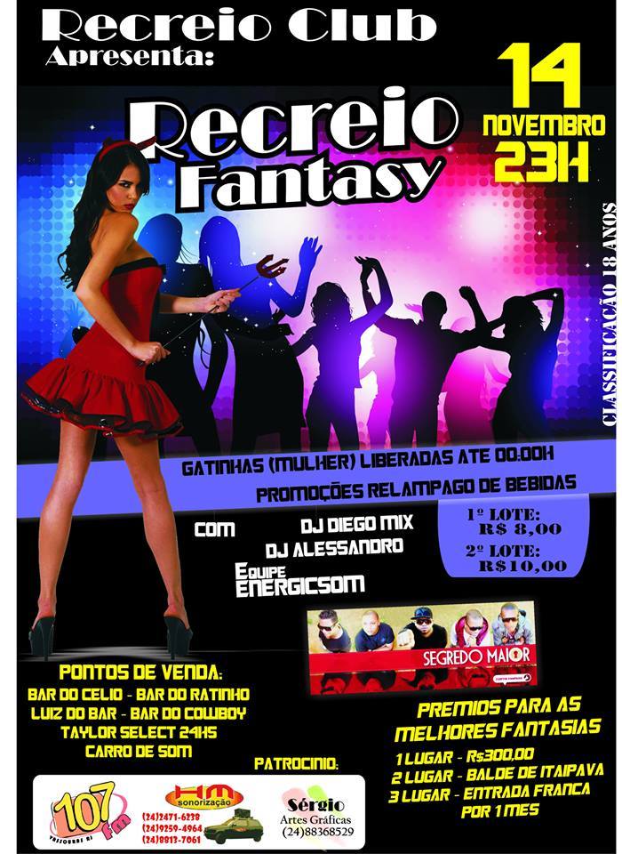 RECREIO FANTASY 2013