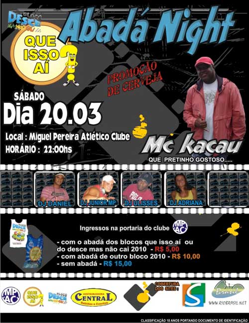 ABAD� NIGHT COM MC KACAU