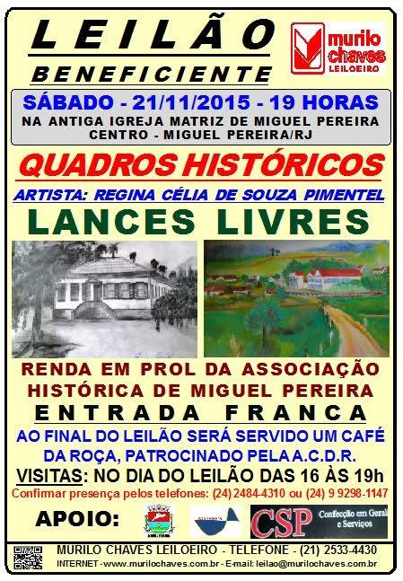 LEIL�O BENEFICENTE QUADROS HIST�RICOS  