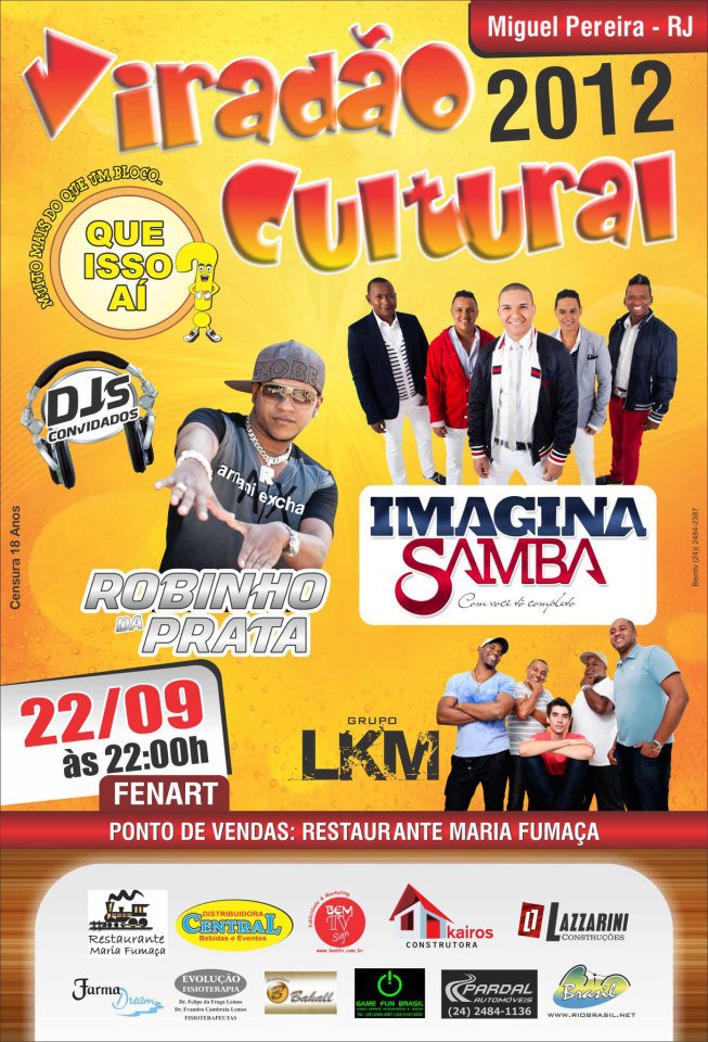VIRAD�O CULTURAL COM ROBINHO DA PRATA, G