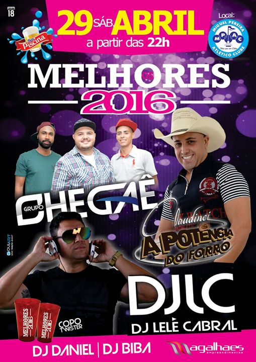 MELHORES DE 2016 COM GRUPO CHEGA�, CLAUD