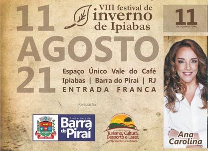 VIII FESTIVAL DE INVERNO DE IPIABAS - AN