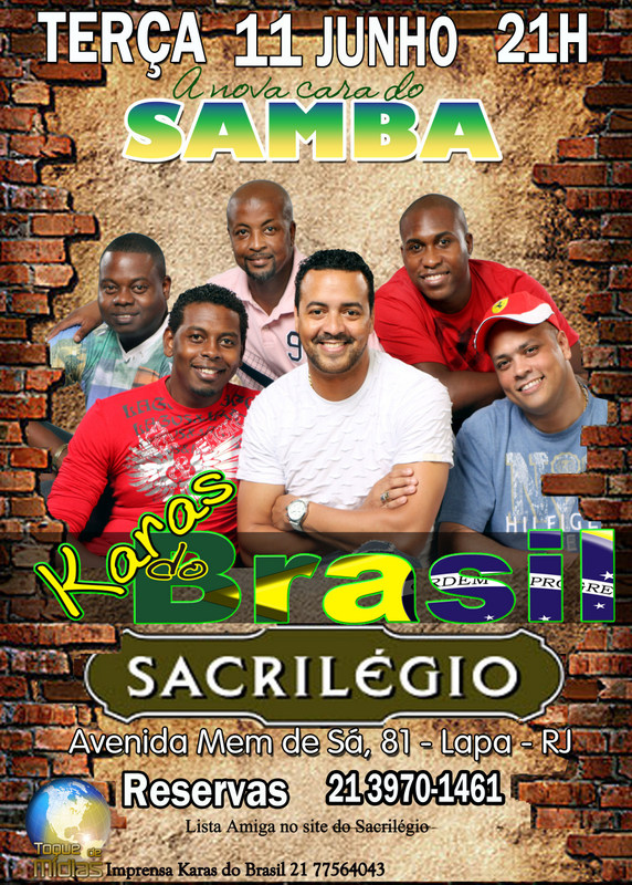 Grupo Karas do Brasil no Caf� Cultural S