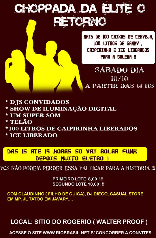 CHOPPADA DA ELITE O RETORNO