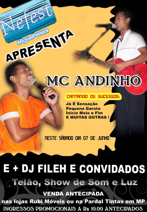 Mc Andinho na Nefest