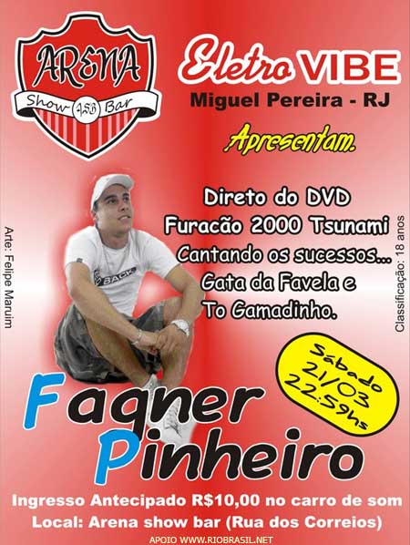 MC FAGNER PINHEIRO NO ARENA SHOW BAR