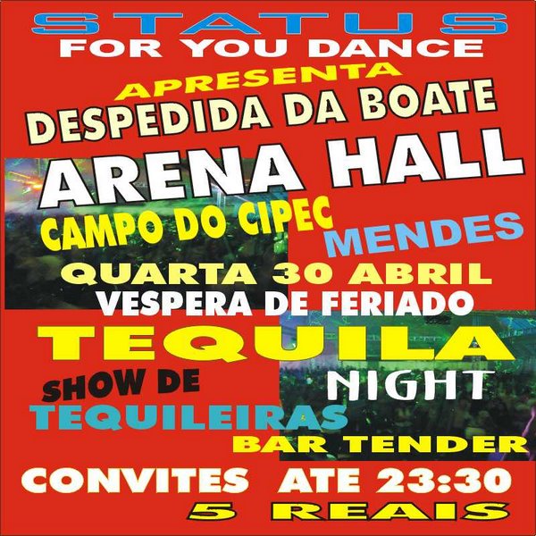 Despedida da Arena Hall