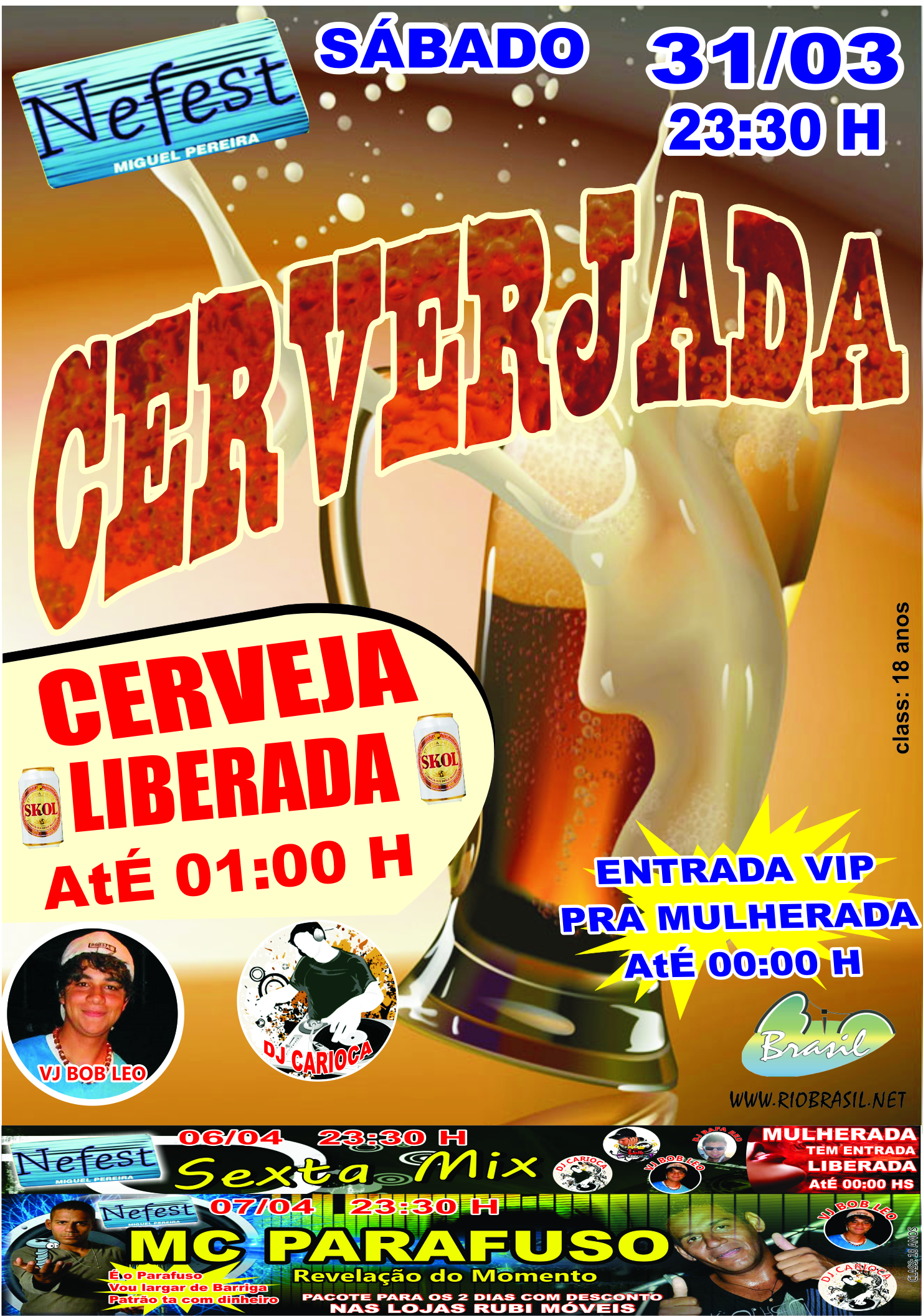 CERVEJADA NA NEFEST - CERVEJA LIBERADA