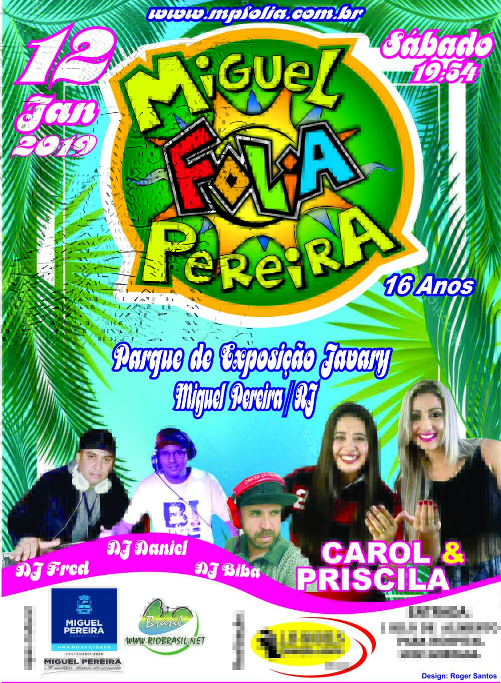 MIGUEL PEREIRA FOLIA 2019 | CAROL & PRIS