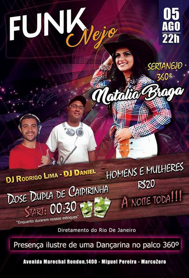 FUNK NEJO COM NATALIA BRAGA, DJ�S RODRIG