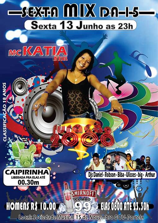 SEXTA MIX DA XV - MC KATIA DIRETAMENTE D