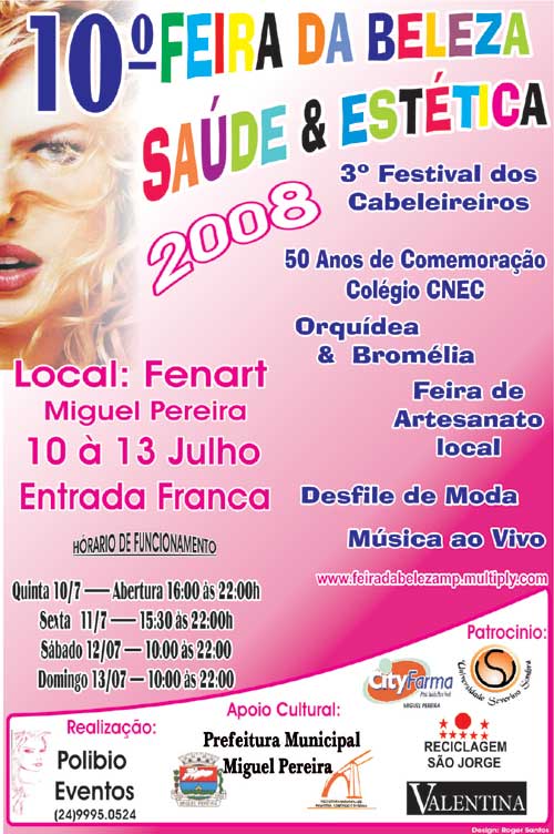 10,11,12,13 de Julho ,  10� Feira da Bel