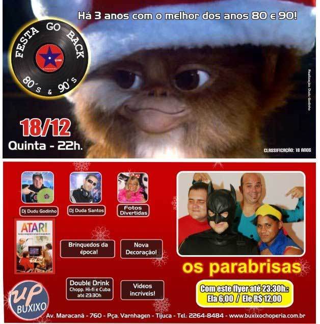FESTA GO BACK NO BUXIXO
